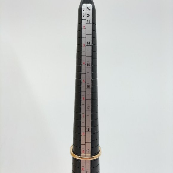 Ring Colorful 18K Rose Gold Pink & Blue 2.57 Ct Gemstone + Diamonds Vintage 9.25 - Picture 7 of 9